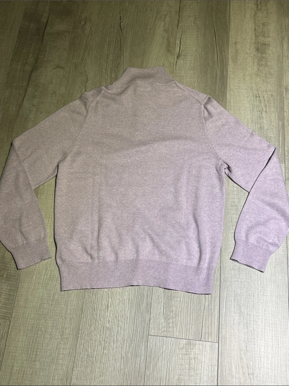 J.Crew Factory Half-Zip Lavender Sweater Men